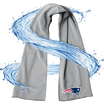 ActionHeat New England Patriots AlphaCool Mesh Instant Cooling Towel