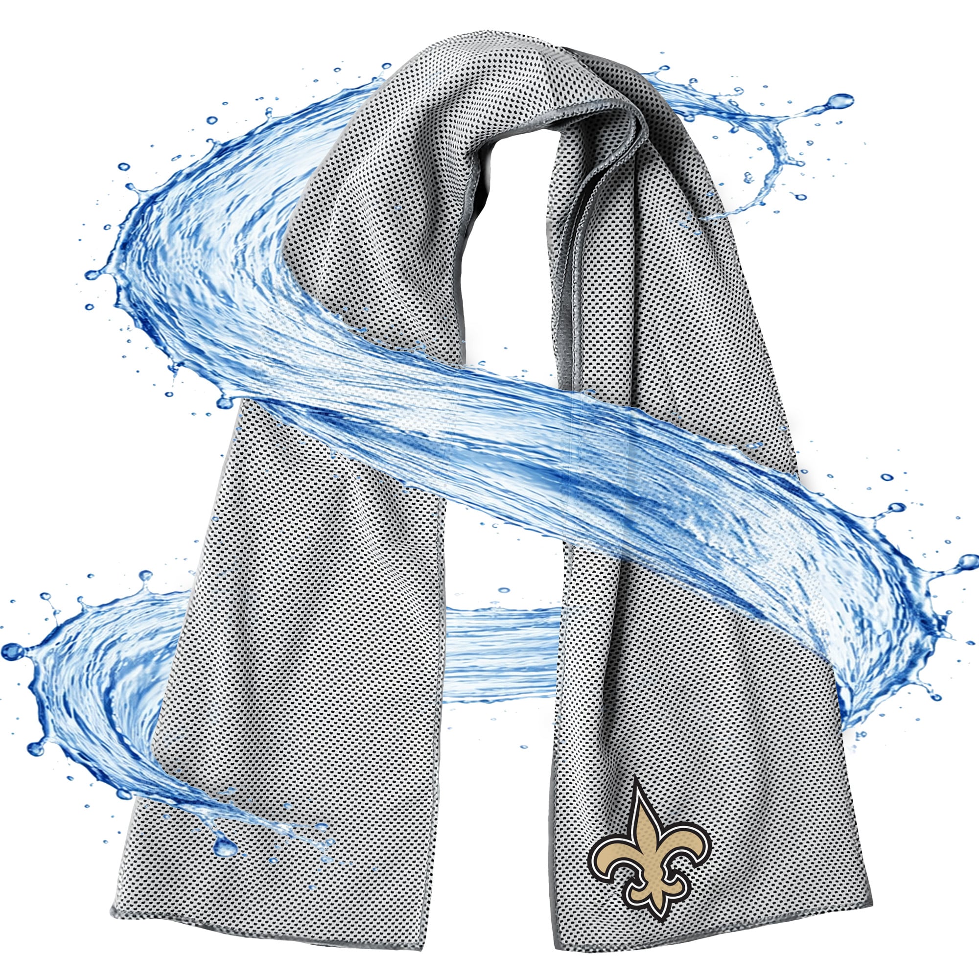 ActionHeat New Orleans Saints AlphaCool Mesh Instant Cooling Towel