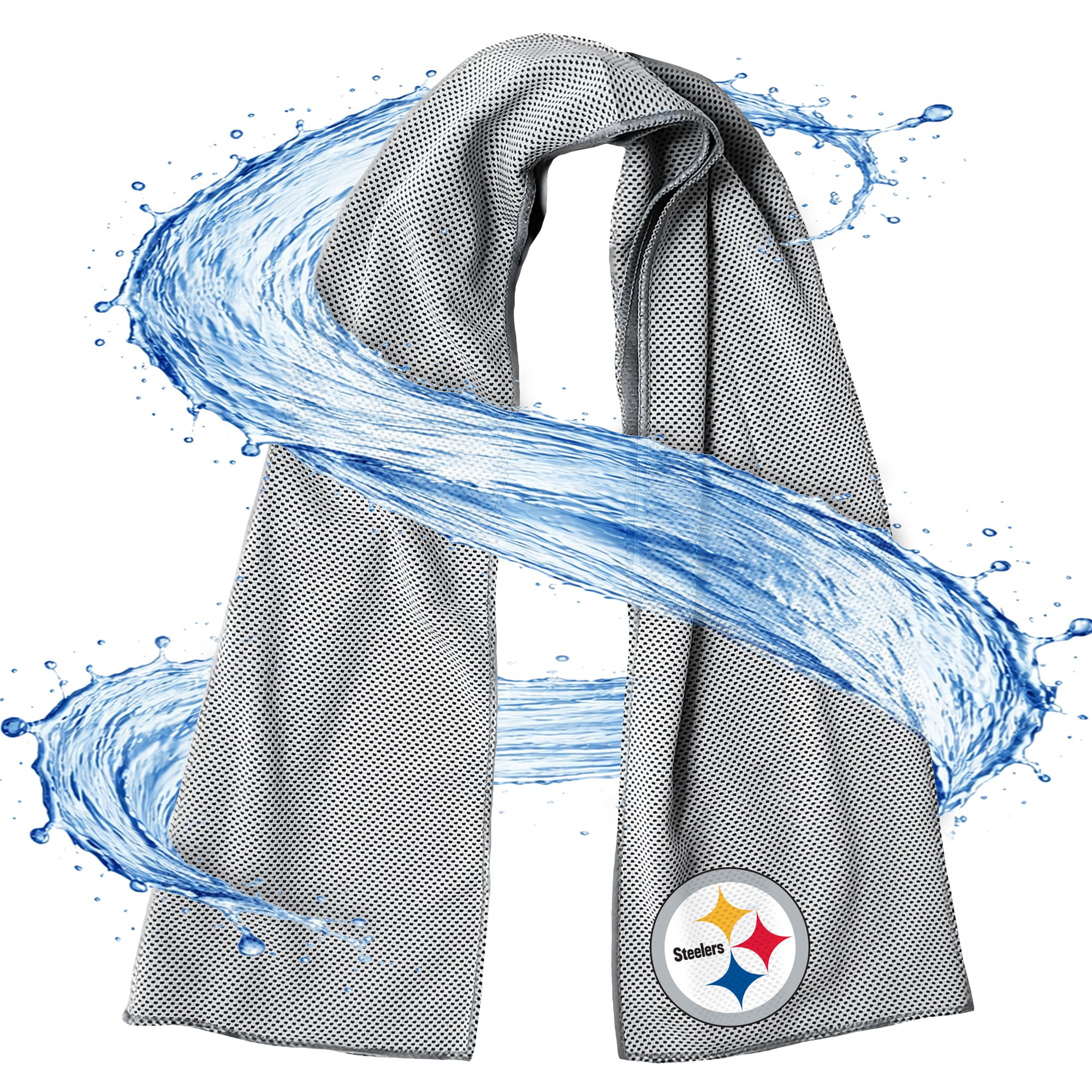 ActionHeat Pittsburgh Steelers AlphaCool Mesh Instant Cooling Towel