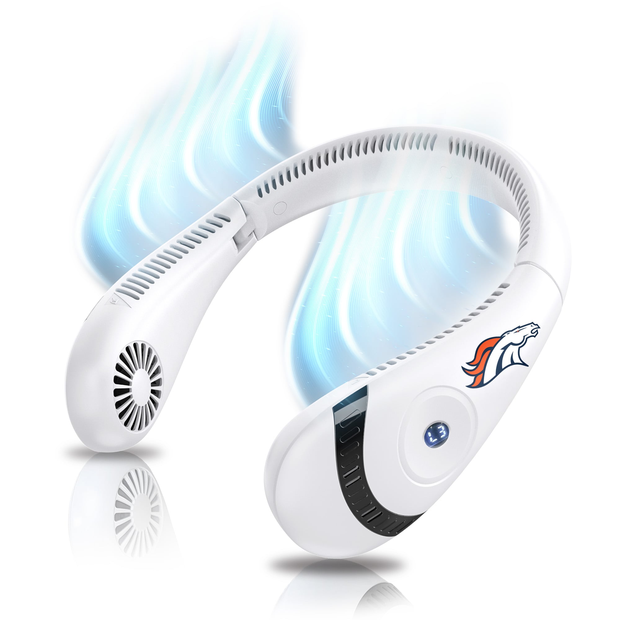 ActionHeat Denver Broncos AlphaCool Bladeless Neck Fan