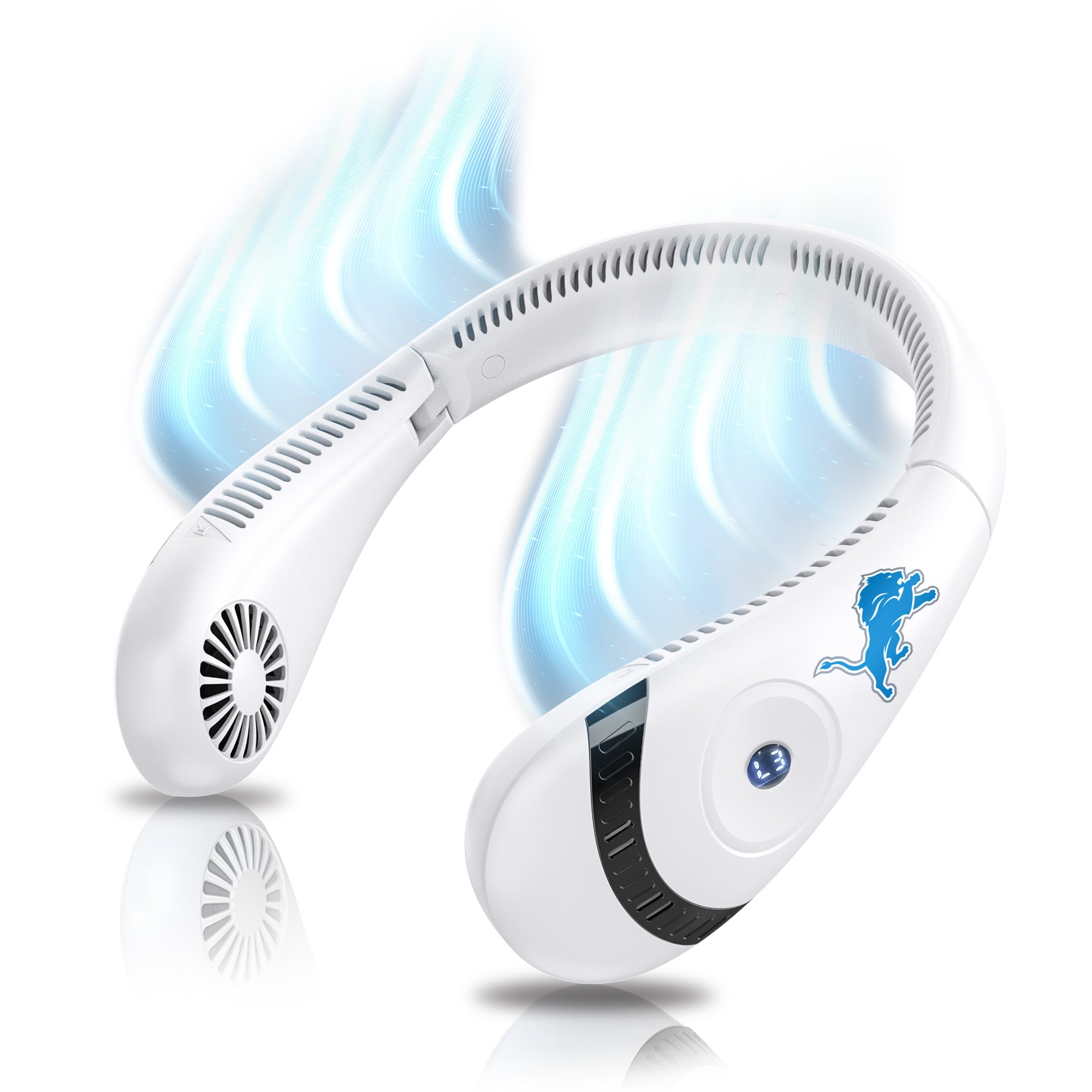 ActionHeat Detroit Lions AlphaCool Bladeless Neck Fan
