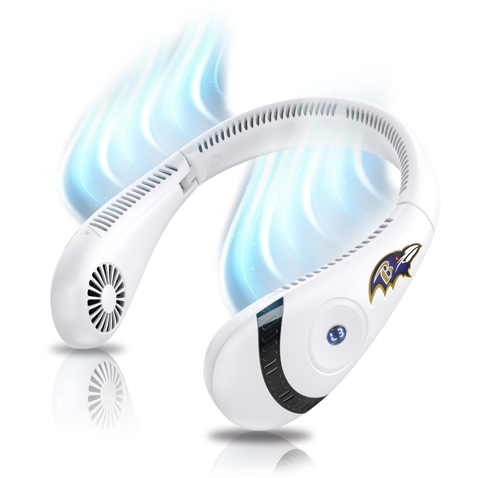 ActionHeat Baltimore Ravens AlphaCool Bladeless Neck Fan