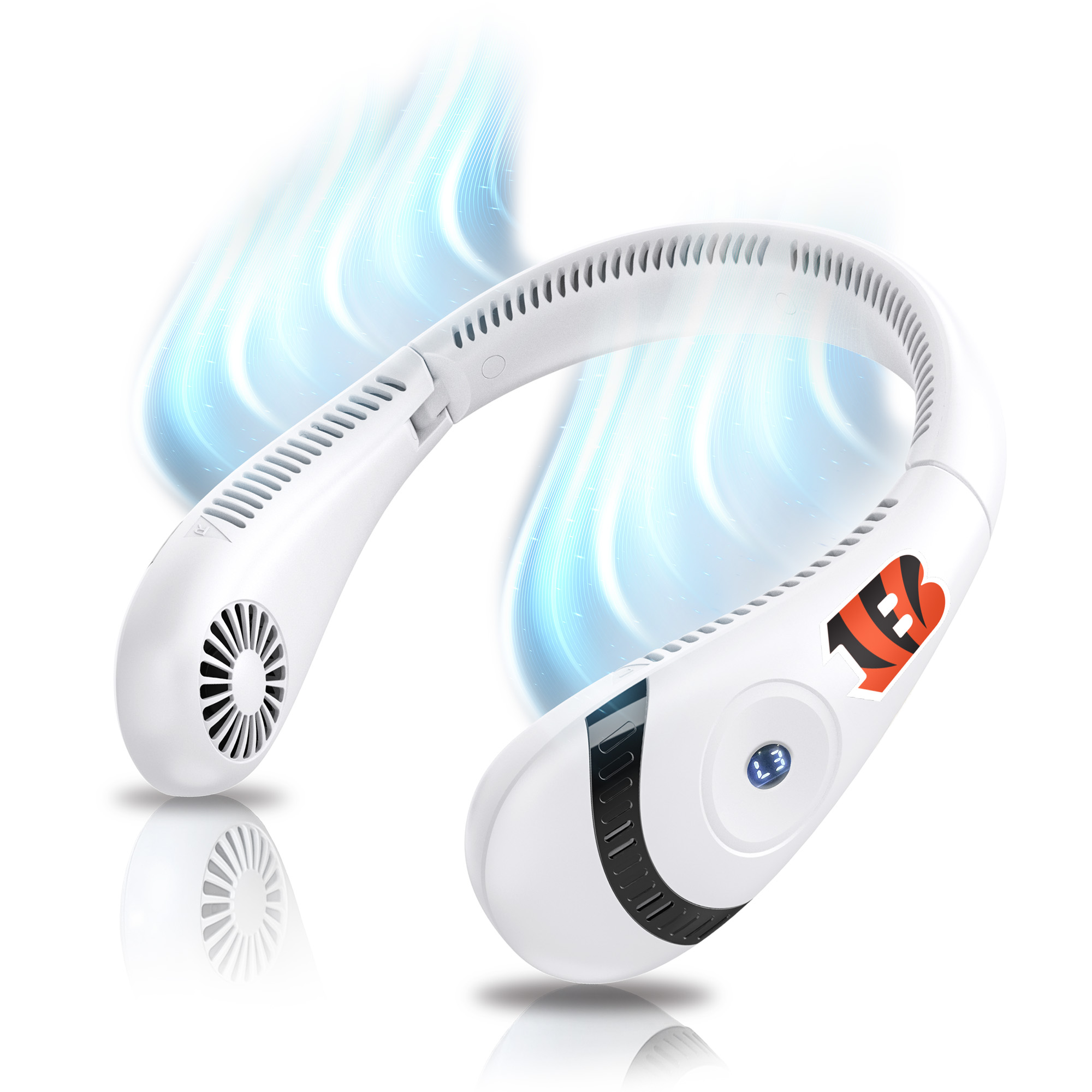 ActionHeat Cincinnati Bengals AlphaCool Bladeless Neck Fan