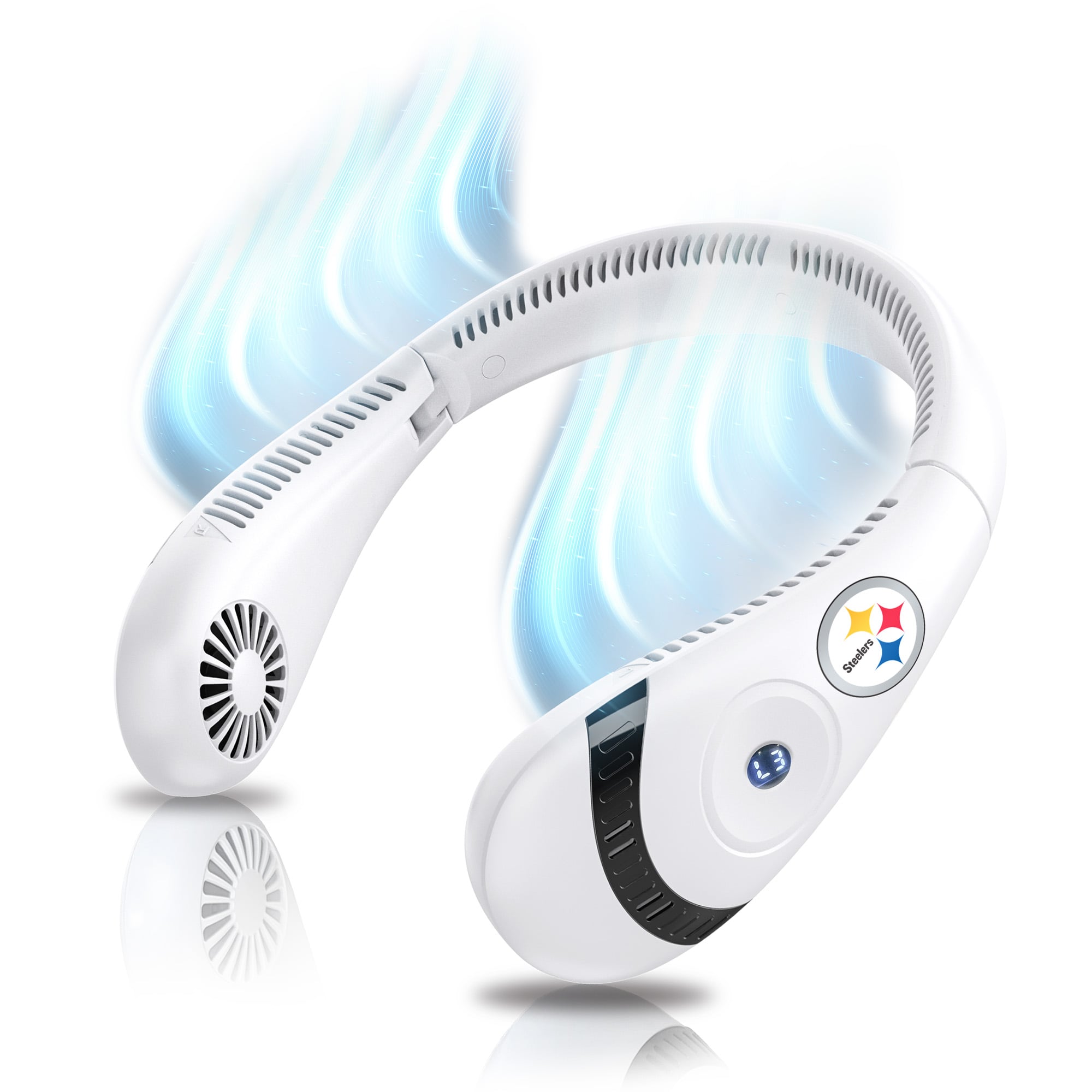 ActionHeat Pittsburgh Steelers AlphaCool Bladeless Neck Fan