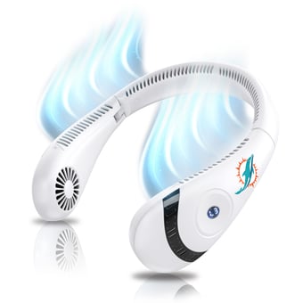 ActionHeat Miami Dolphins AlphaCool Bladeless Neck Fan