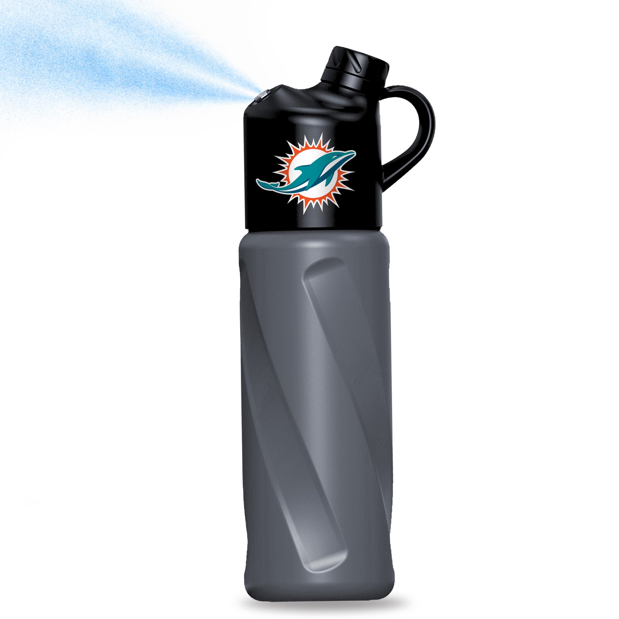 ActionHeat Miami Dolphins AlphaCool Personal Misting 20oz. Water Bottle
