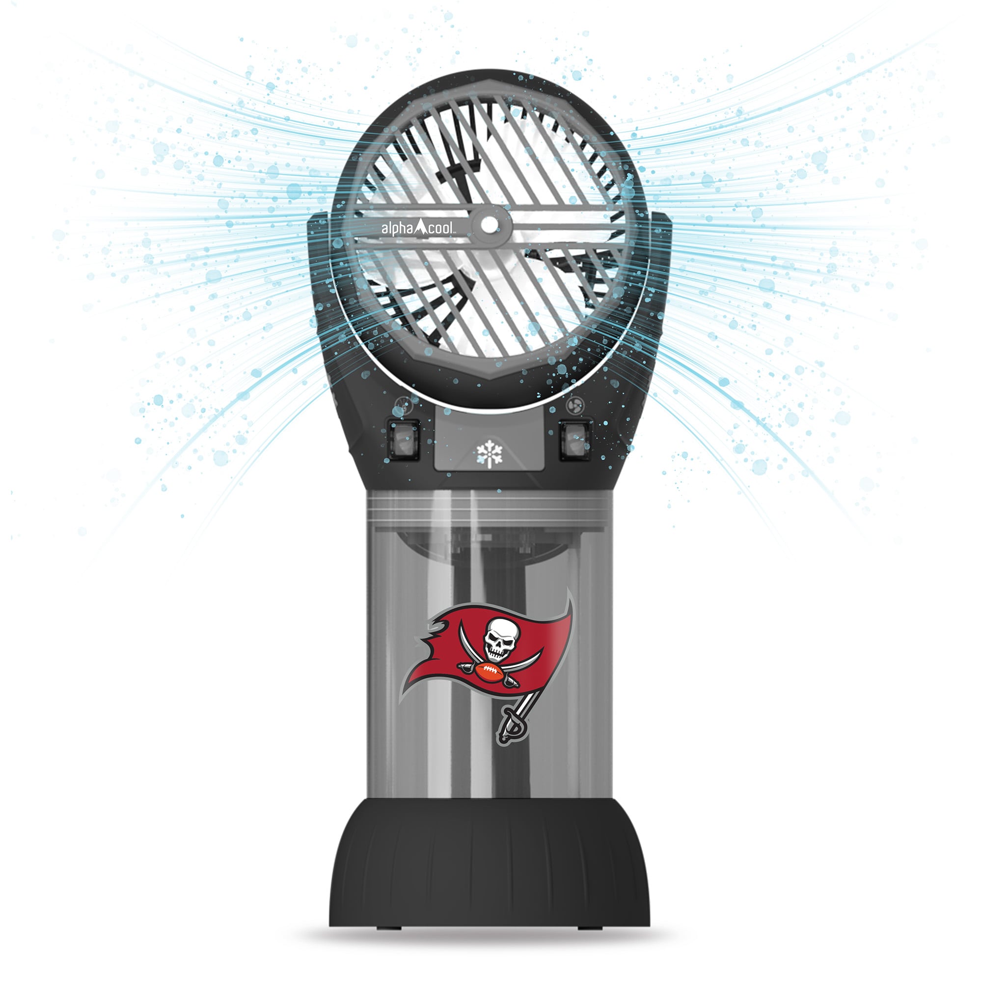 ActionHeat Tampa Bay Buccaneers AlphaCool CoolBurst Misting Fan
