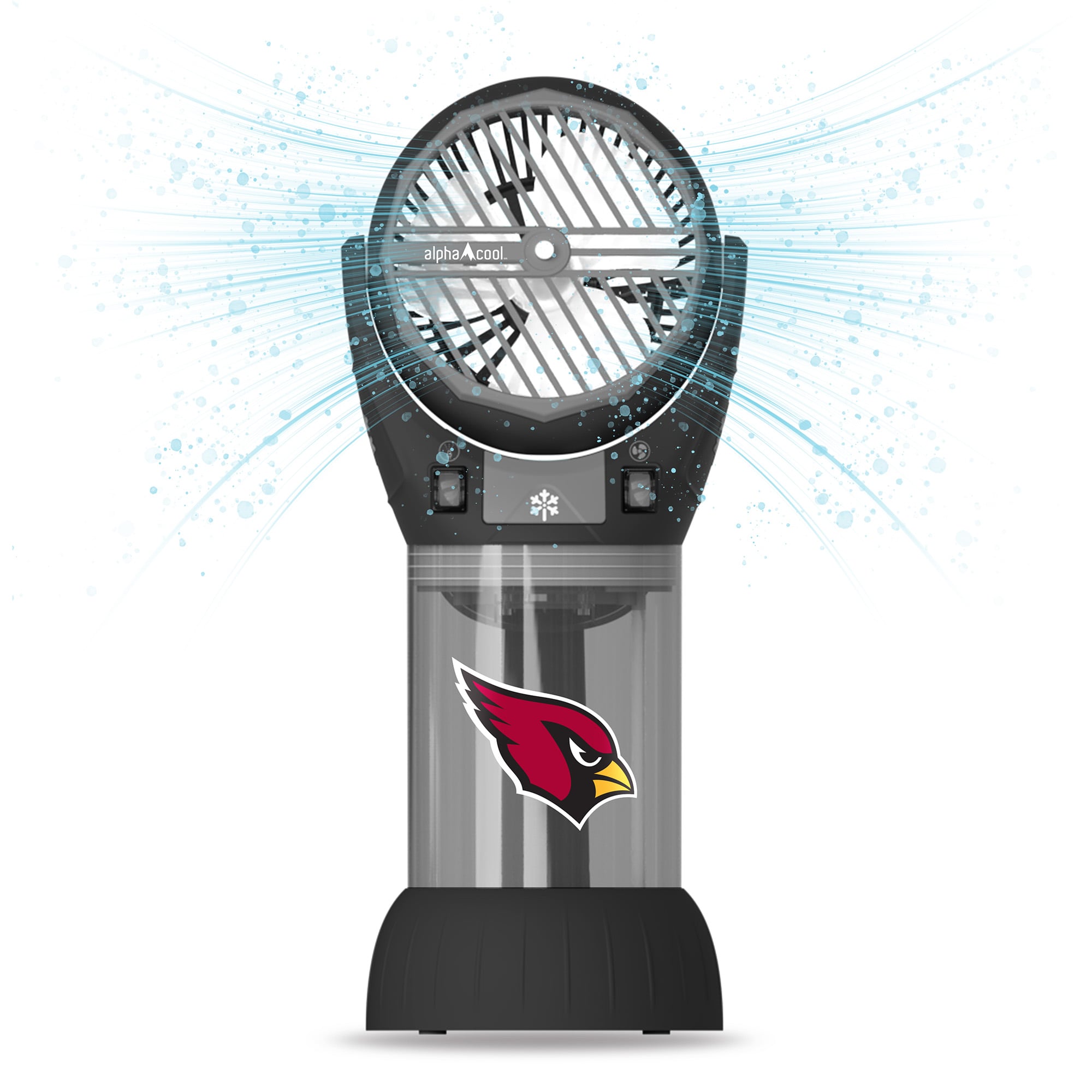 ActionHeat Arizona Cardinals AlphaCool CoolBurst Misting Fan