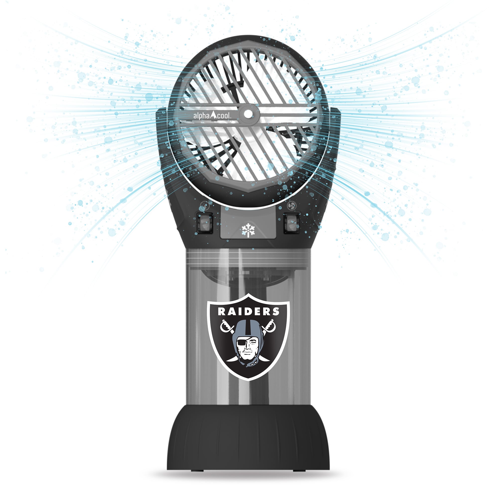 ActionHeat Las Vegas Raiders AlphaCool CoolBurst Misting Fan
