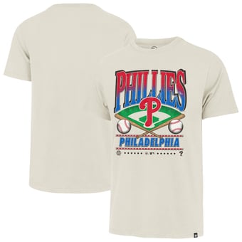 Men's '47  Tan Philadelphia Phillies Big & Tall Straight Shot T-Shirt