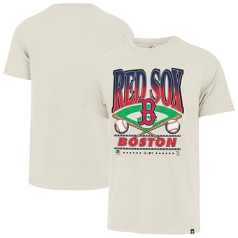 Men's '47  Tan Boston Red Sox Big & Tall Straight Shot T-Shirt