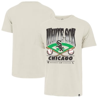 Men's '47  Tan Chicago White Sox Big & Tall Straight Shot T-Shirt