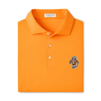 Men's Peter Millar  Tennessee Orange Tennessee Volunteers Hugo Performance Jersey Polo