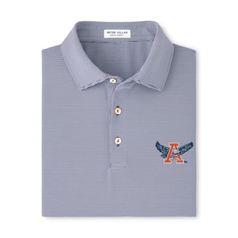 Men's Peter Millar  Navy Auburn Tigers Jubilee Performance Jersey Polo