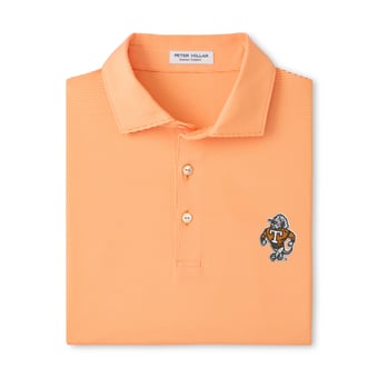 Men's Peter Millar  Tennessee Orange Tennessee Volunteers Jubilee Performance Jersey Polo