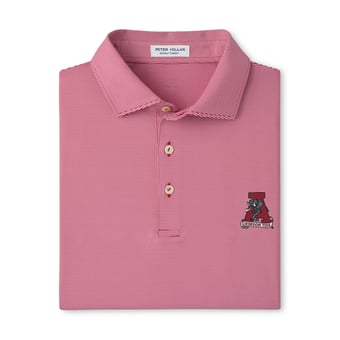 Men's Peter Millar  Crimson Alabama Crimson Tide Jubilee Performance Jersey Polo