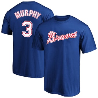 Men's Fanatics Dale Murphy Royal Atlanta Braves Cooperstown Collection Name & Number T-Shirt