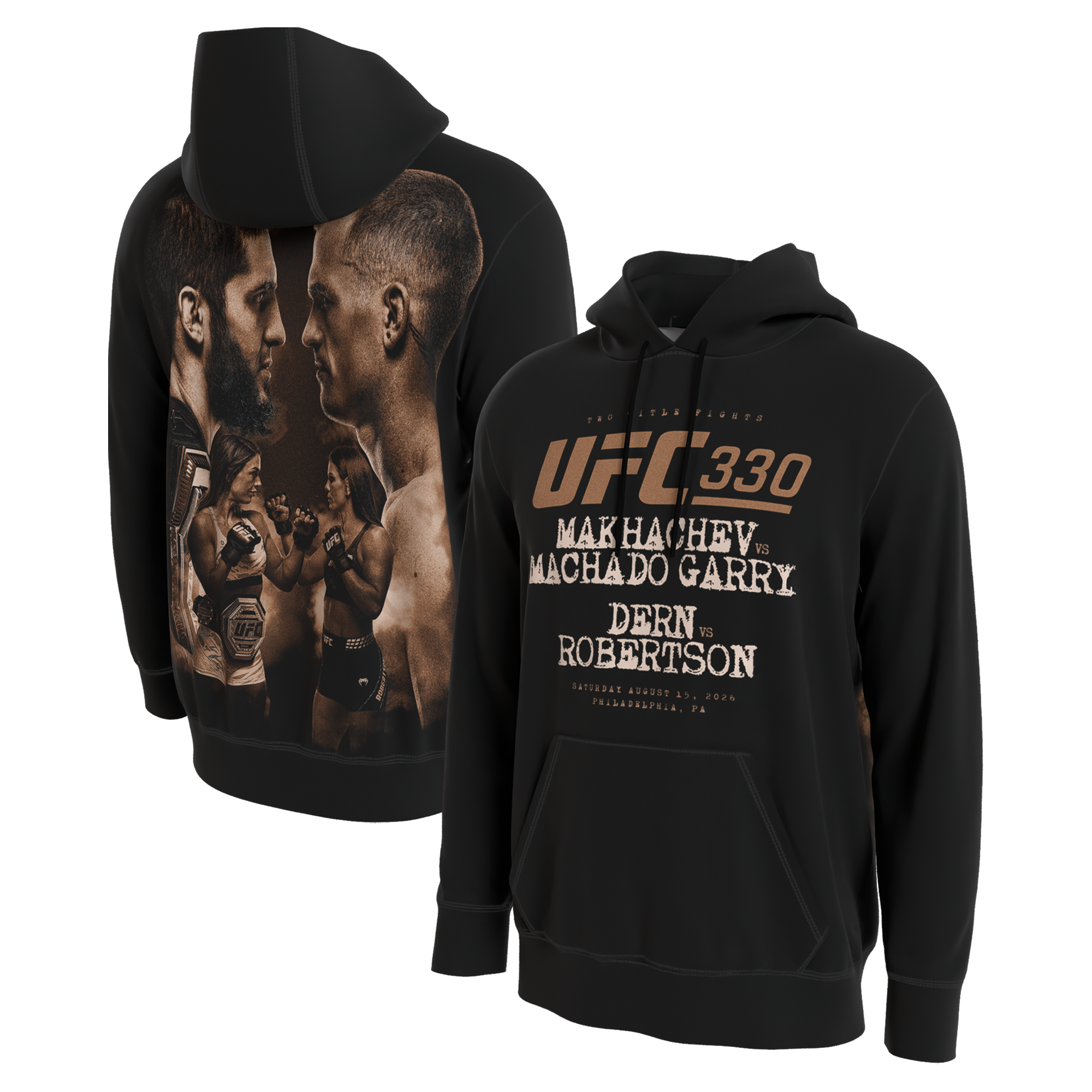 Youth ProSphere Black UFC 330 Main Event Hoodie