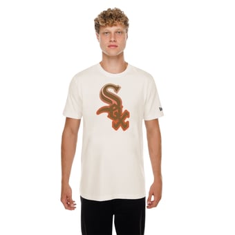 Men's New Era Natural Chicago White Sox Pumpkin Spice T-Shirt