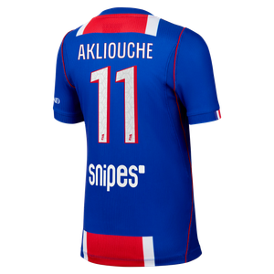 Maillot Domicile Stadium PSG Nike 26/27 - Enfant avec flocage Akliouche 11, vue 4