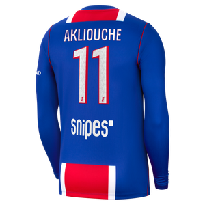 Maillot Domicile Stadium PSG Nike 26/27 - Manches longues - Enfant avec flocage Akliouche 11, vue 4