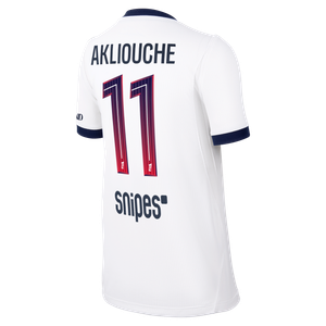 Maillot Extérieur Stadium PSG Nike 26/27 - Enfant avec flocage Akliouche 11, vue 4