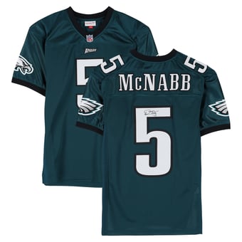 Donovan McNabb Philadelphia Eagles Autographed Midnight Green Mitchell & Ness 1999 Authentic Jersey