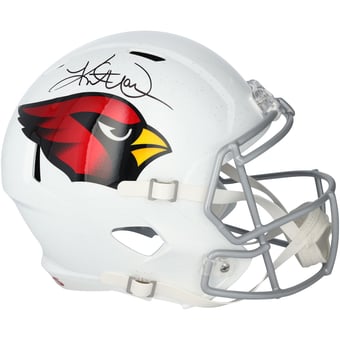 Kurt Warner Arizona Cardinals Autographed Riddell Speed Replica Helmet