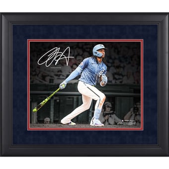 CJ Abrams Washington Nationals Facsimile Signature Framed 11" x 14" Spotlight Photograph