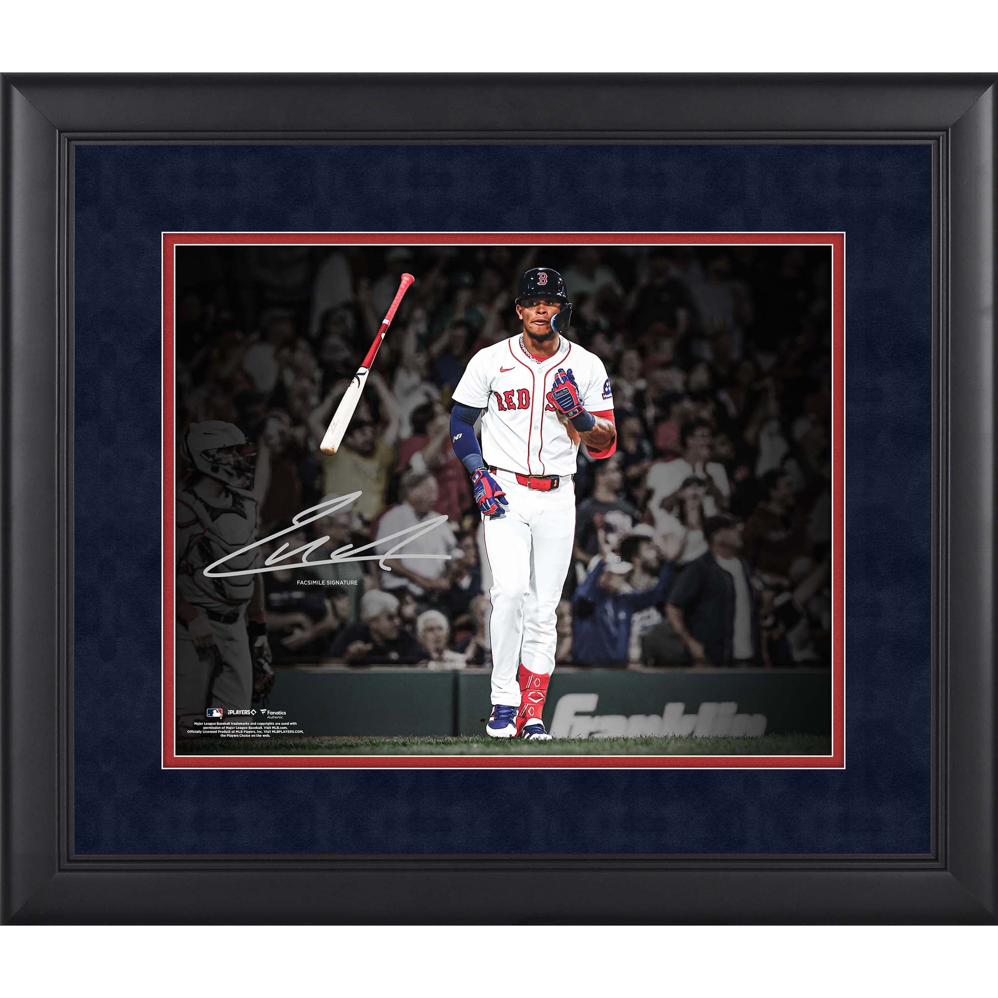 Ceddanne Rafaela Boston Red Sox Facsimile Signature Framed 11" x 14" Spotlight Photograph