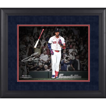 Ceddanne Rafaela Boston Red Sox Facsimile Signature Framed 11" x 14" Spotlight Photograph
