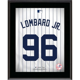 George Lombard Jr. New York Yankees 10.5" x 13" Jersey Number Sublimated Player Plaque