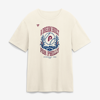 Men's Cream Philadelphia Phillies  Philly Will Come T-Shirt