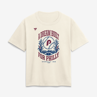 Women's Cream Philadelphia Phillies  Philly Will Come T-Shirt