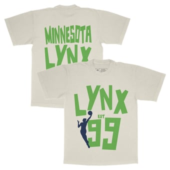 Unisex Playa Society  Oatmeal Minnesota Lynx Est T-Shirt