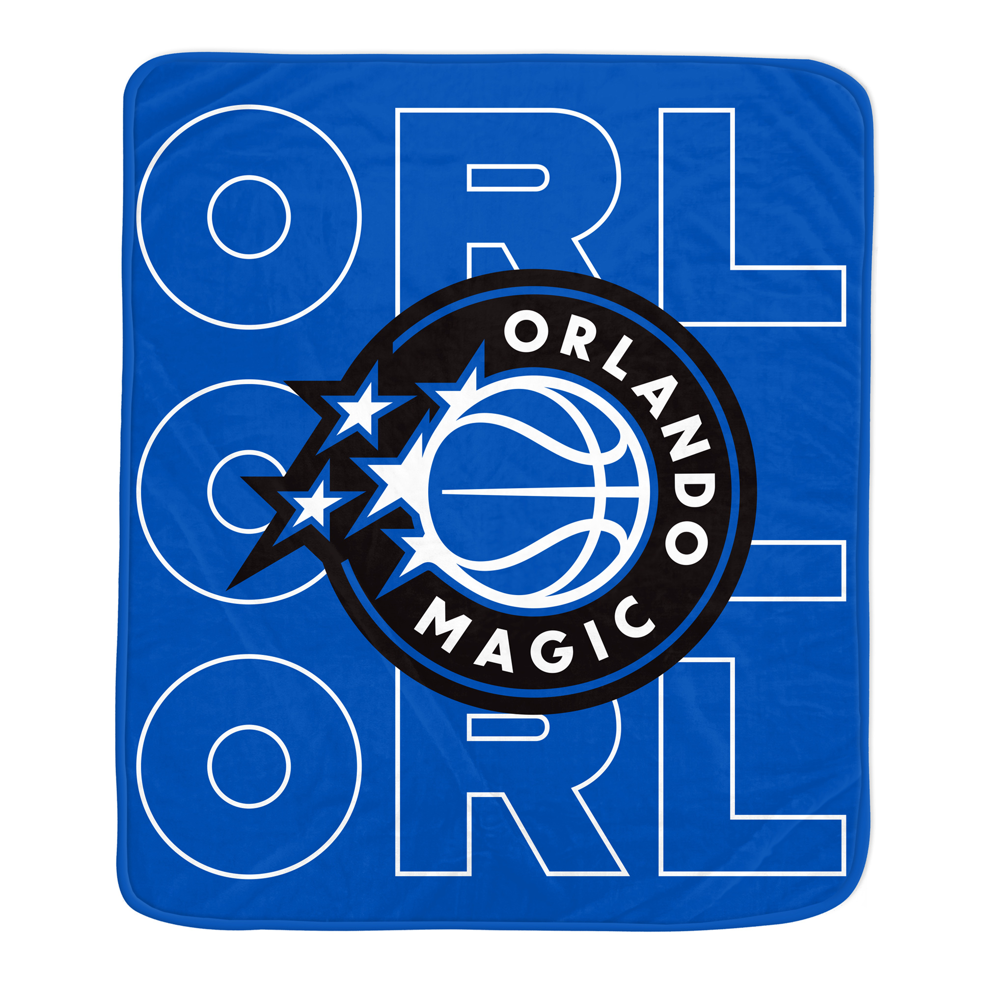 Pegasus Orlando Magic Abbreviation Echo 50" x 60" Ultra Soft Blanket