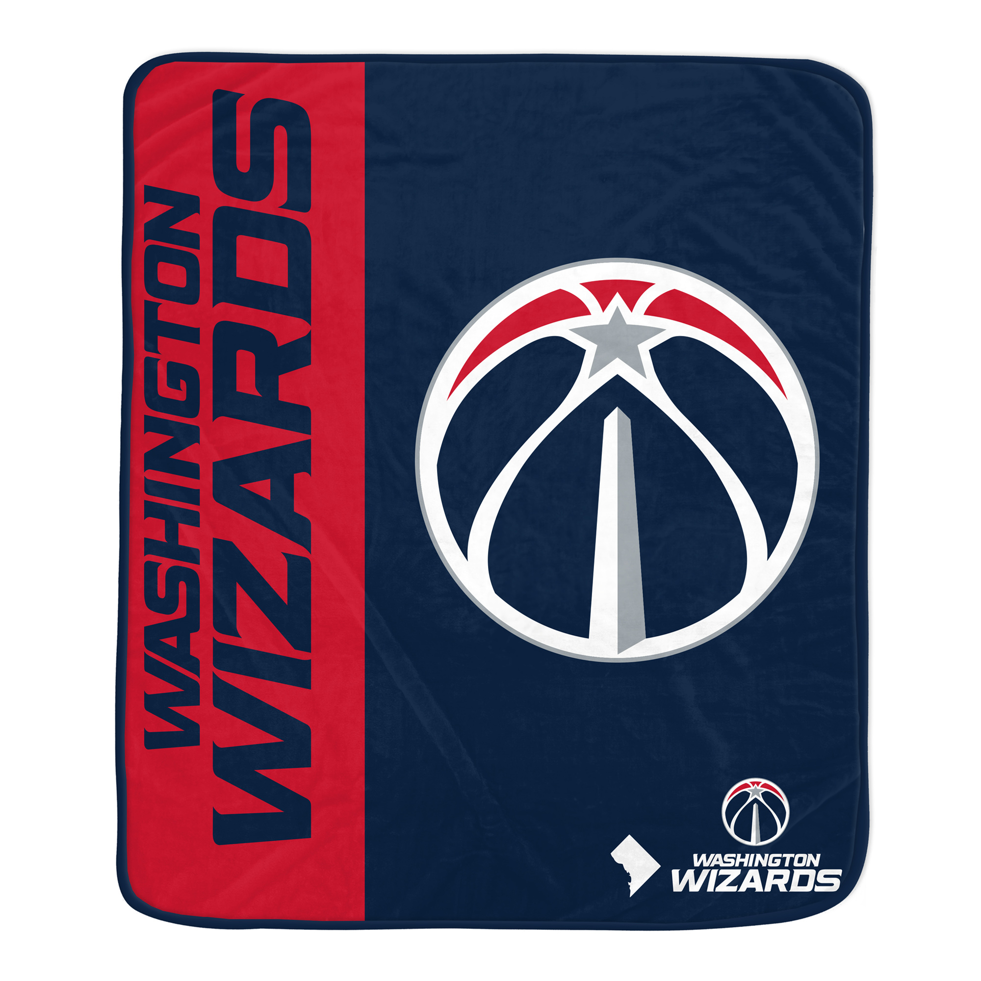 Pegasus Washington Wizards Baseline 50" x 60" Ultra Soft Throw Blanket
