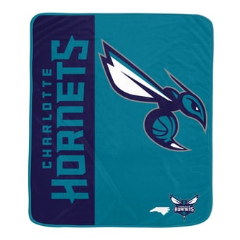 Pegasus Charlotte Hornets Baseline 50" x 60" Ultra Soft Throw Blanket