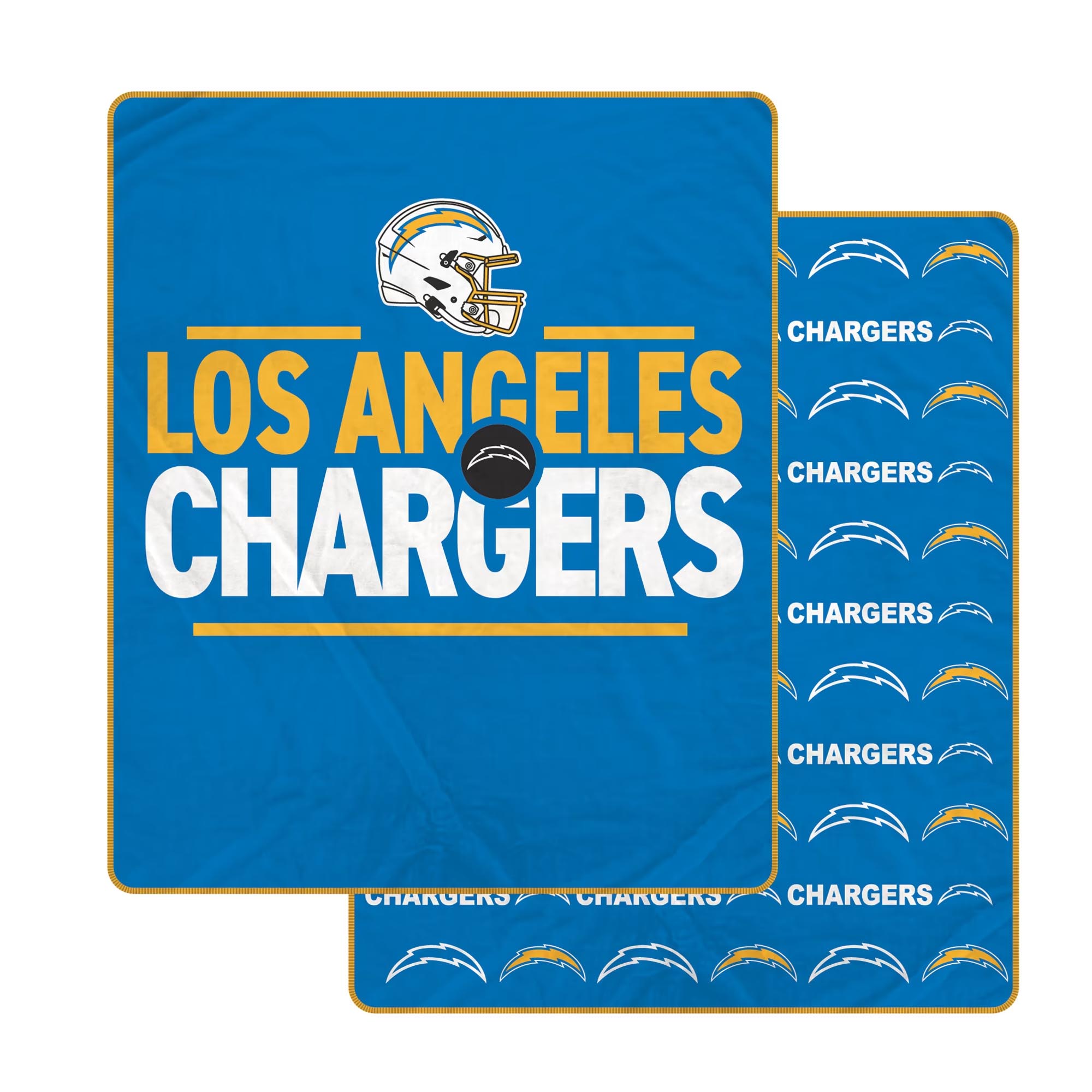 Pegasus Los Angeles Chargers Campaign Double-Sided 60" x 70" Ultra Cozy Blanket