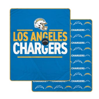 Pegasus Los Angeles Chargers Campaign Double-Sided 60" x 70" Ultra Cozy Blanket