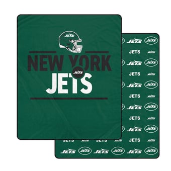Pegasus New York Jets Campaign Double-Sided 60" x 70" Ultra Cozy Blanket