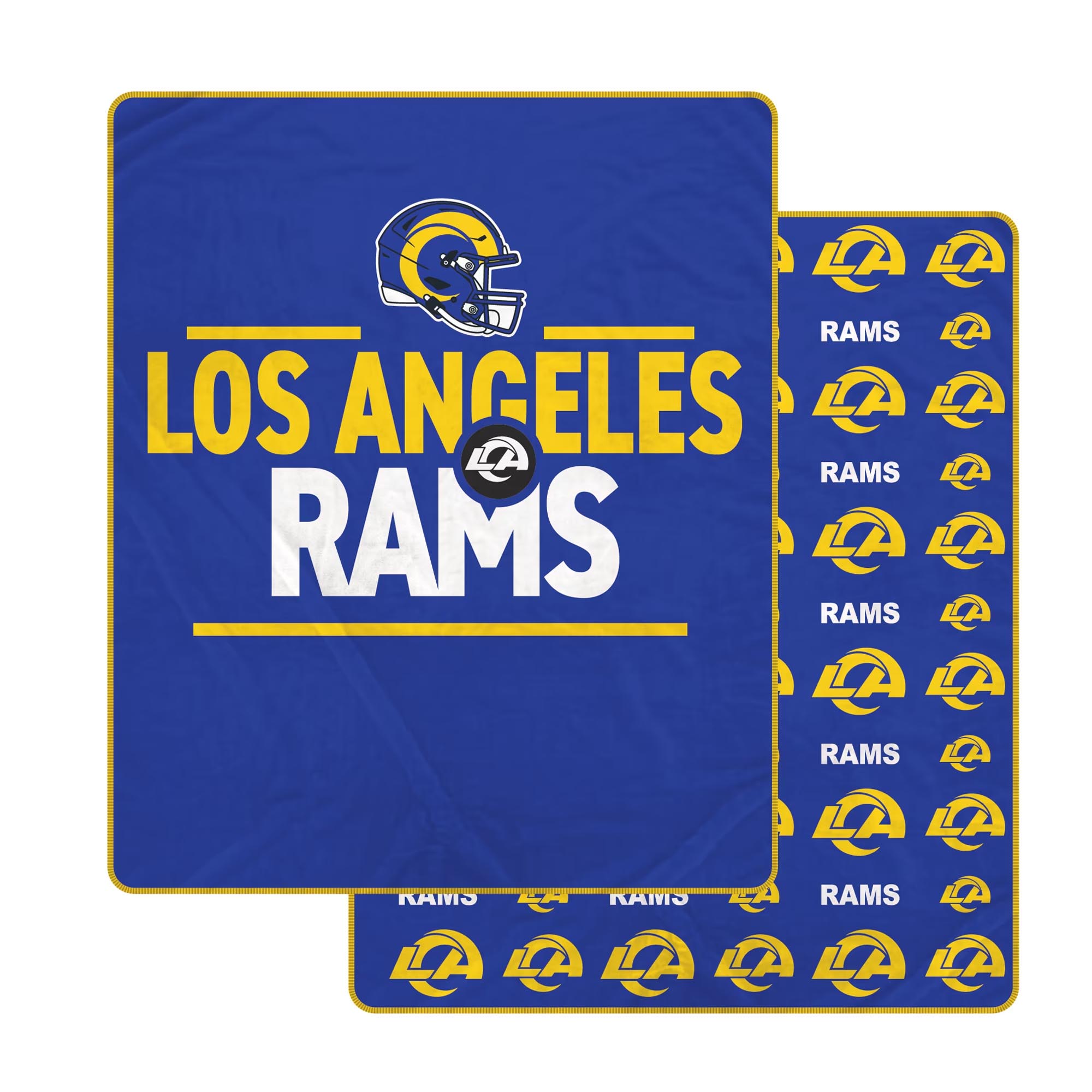 Pegasus Los Angeles Rams Campaign Double-Sided 60" x 70" Ultra Cozy Blanket