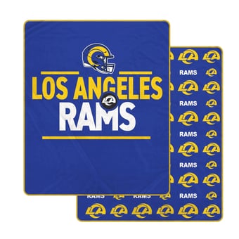 Pegasus Los Angeles Rams Campaign Double-Sided 60" x 70" Ultra Cozy Blanket