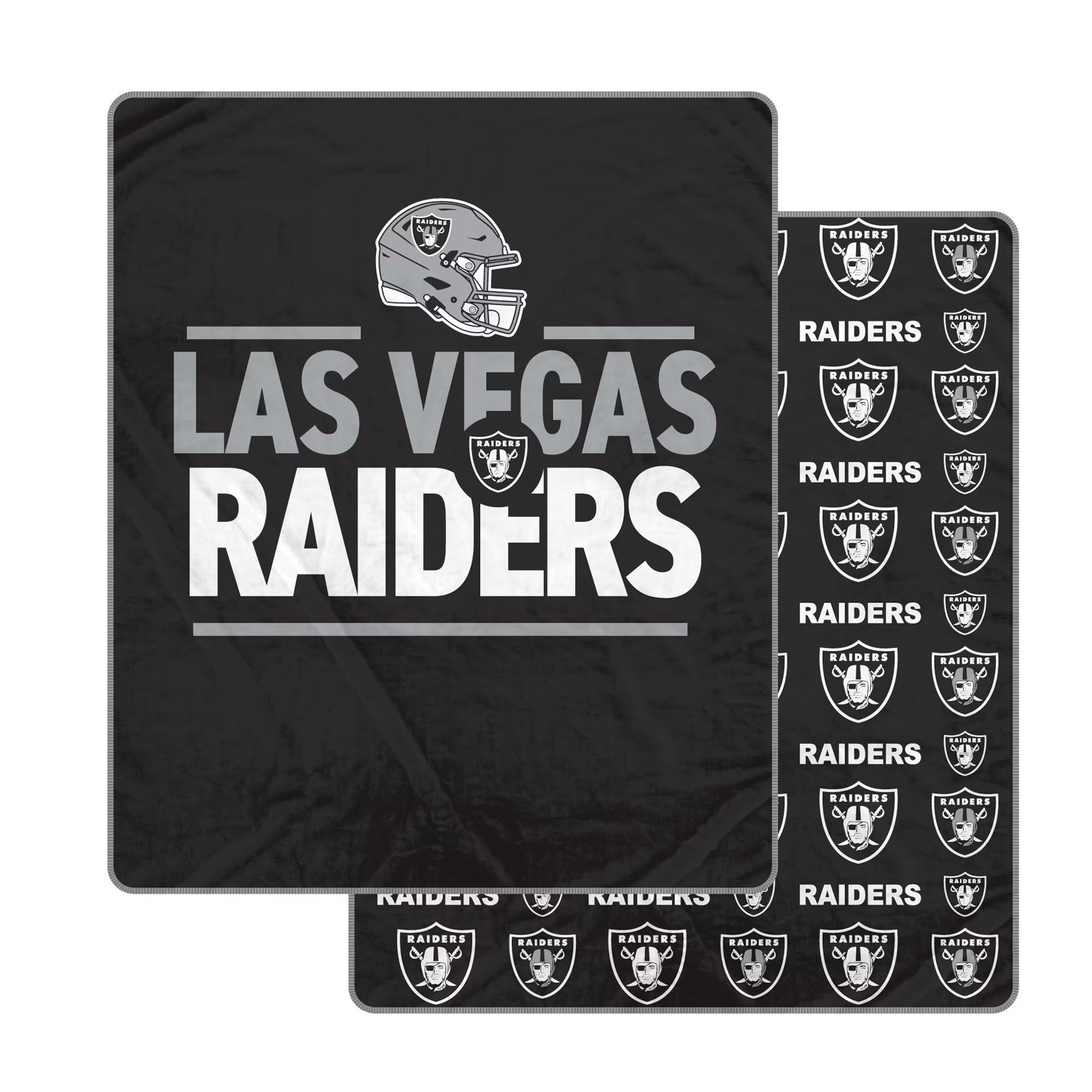 Pegasus Las Vegas Raiders Campaign Double-Sided 60" x 70" Ultra Cozy Blanket