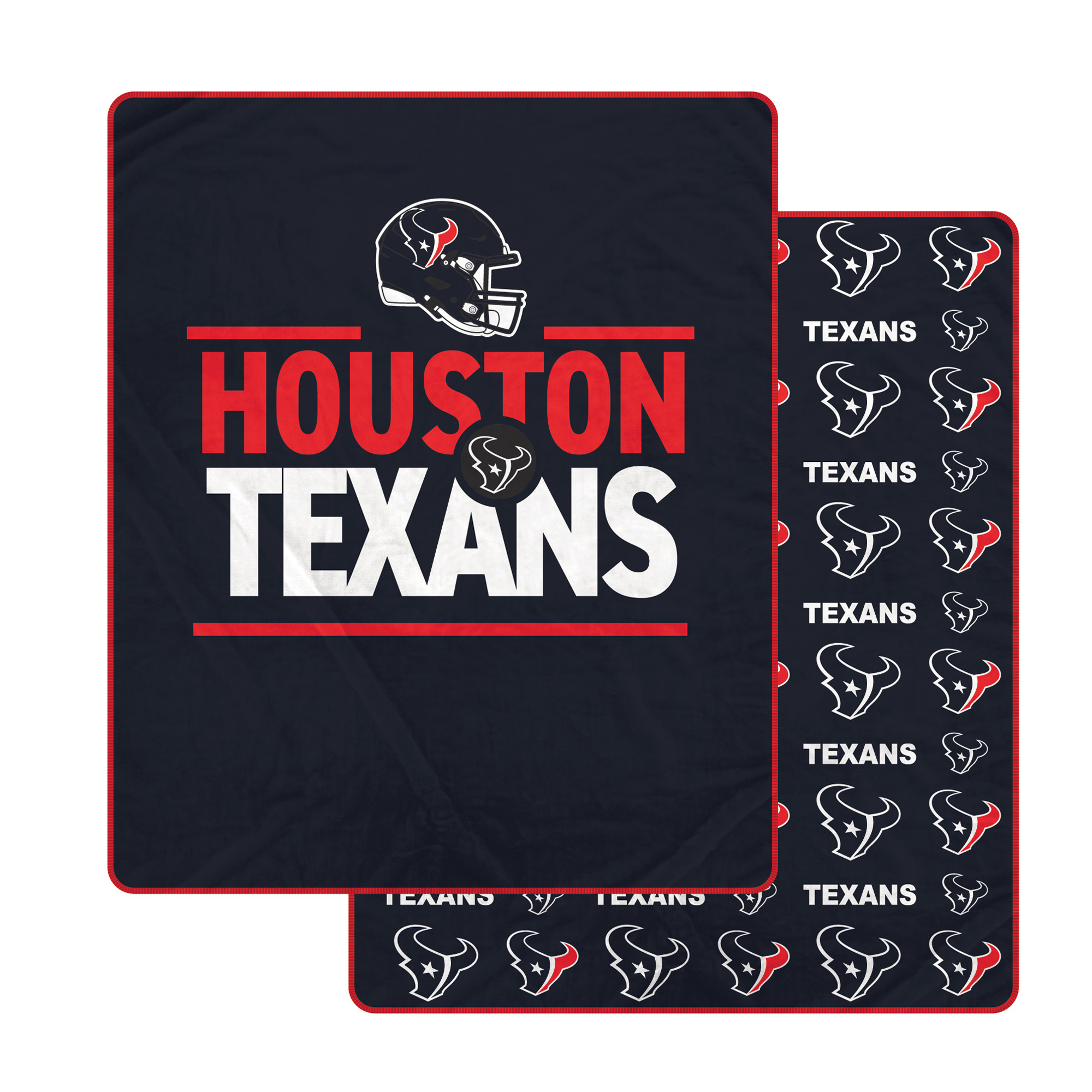 Pegasus Houston Texans Campaign Double-Sided 60" x 70" Ultra Cozy Blanket