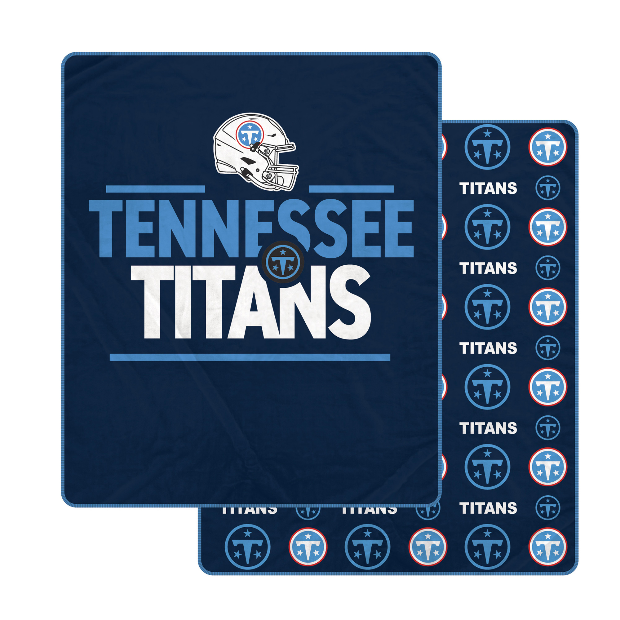 Pegasus Tennessee Titans Campaign Double-Sided 60" x 70" Ultra Cozy Blanket