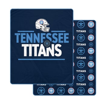Pegasus Tennessee Titans Campaign Double-Sided 60" x 70" Ultra Cozy Blanket