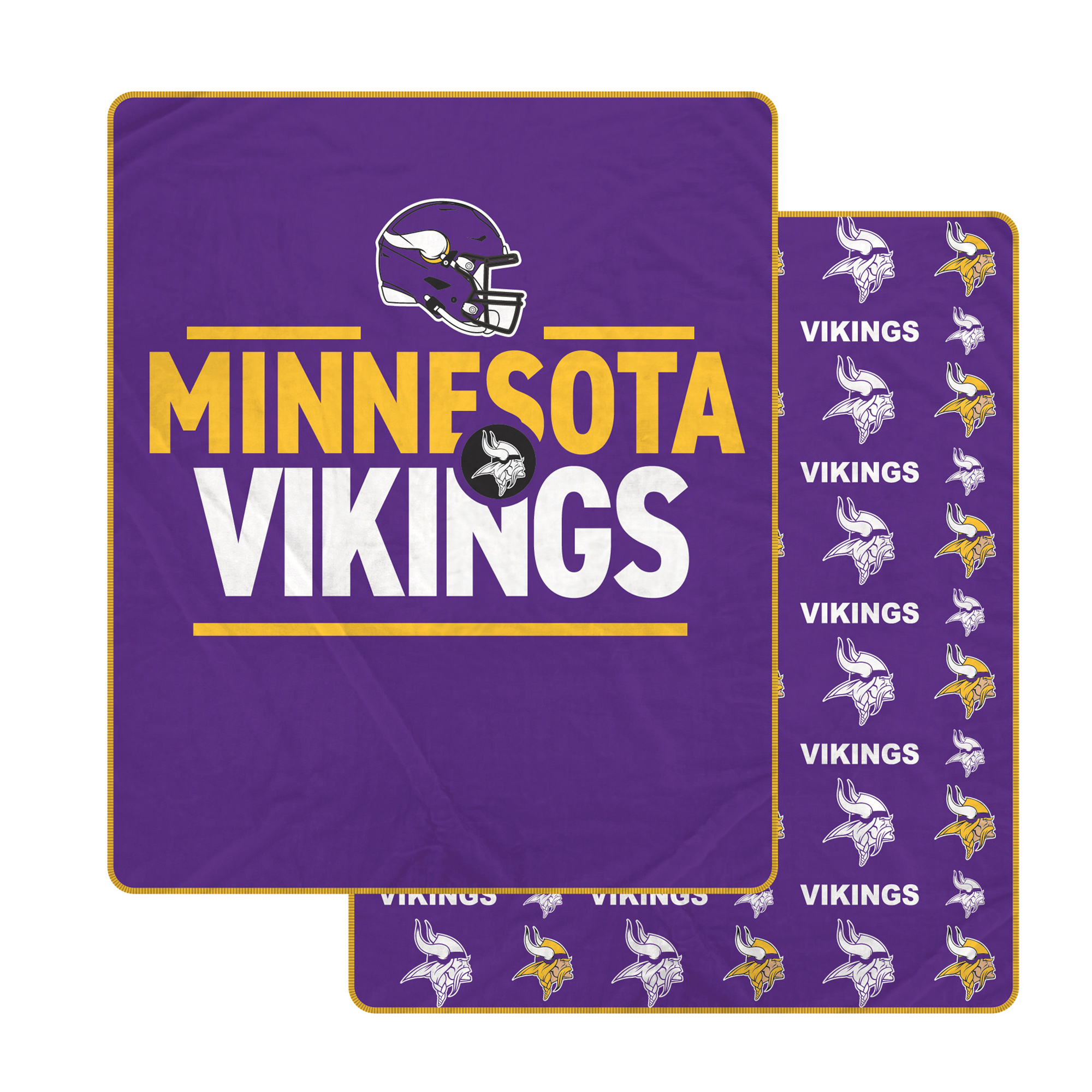 Pegasus Minnesota Vikings Campaign Double-Sided 60" x 70" Ultra Cozy Blanket