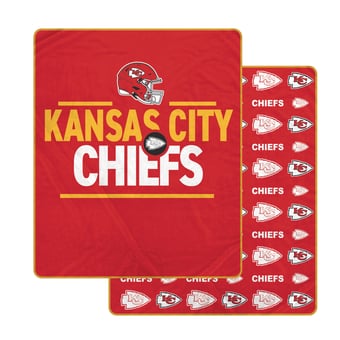 Pegasus Kansas City Chiefs Campaign Double-Sided 60" x 70" Ultra Cozy Blanket