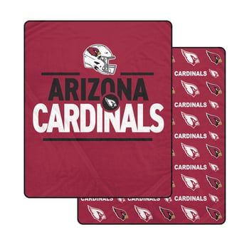 Pegasus Arizona Cardinals Campaign Double-Sided 60" x 70" Ultra Cozy Blanket